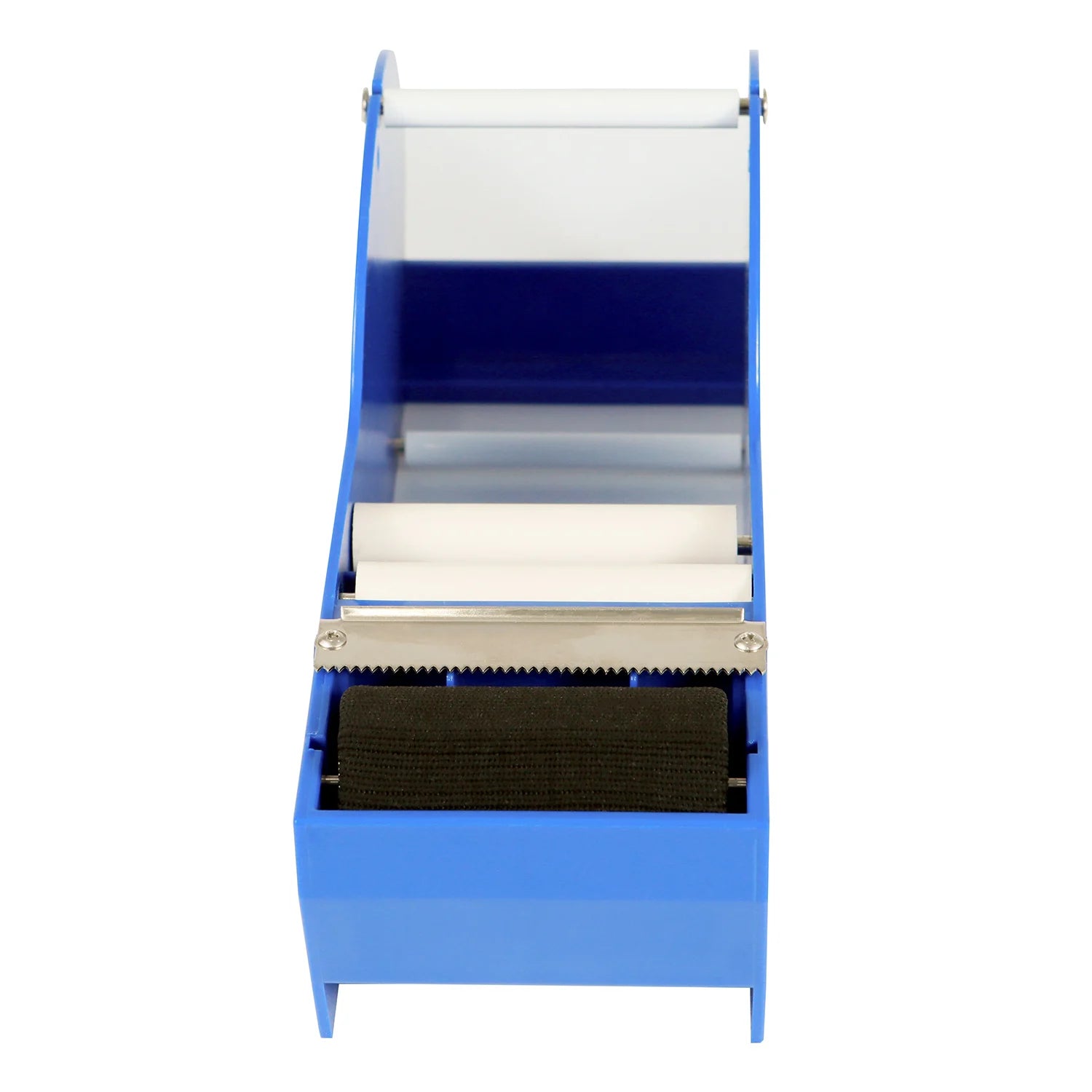 Portable Blue Easy-to-Use Manual Cutter Dispenser for 3" Wide Adhesive Paper & Film