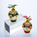 Cosmetic Arabic butterfly Luxury Perfume Bottle Essential Oil Roller Bottle 15ml for Sale