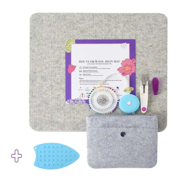 Wooly Felted Iron Board Wool Ironing Mat Pad 100% New Zealand Wool Pressing Mat for Quilting