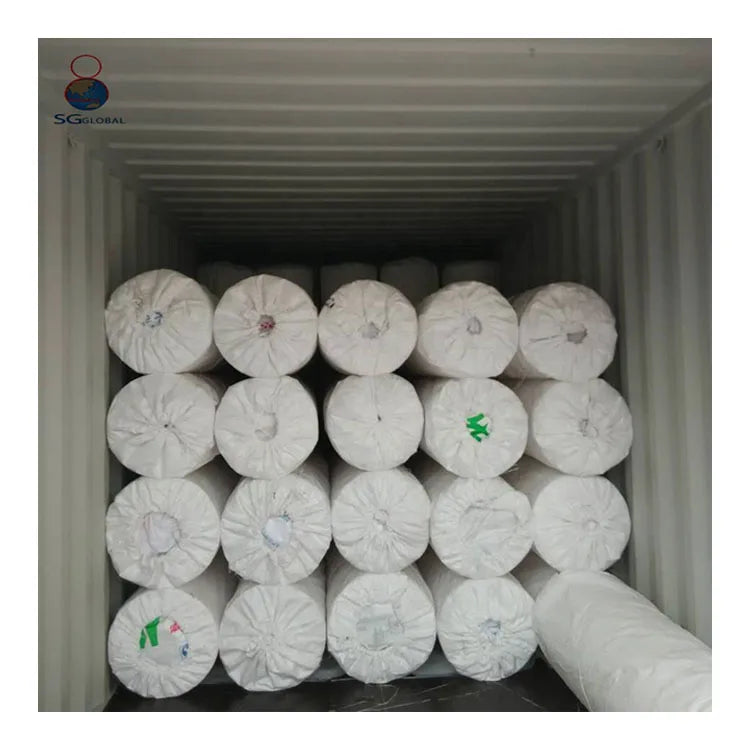 Wholesale Heavy Duty 100cm 360cm Circular Flat Big Bags White Black PP Cloth Woven Polypropylene Fabric Nonwoven Industries