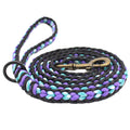 Tactical Custom Solid Fashion Waterproof Polyester Paracord Dog Collar & Leash for Dog Walking