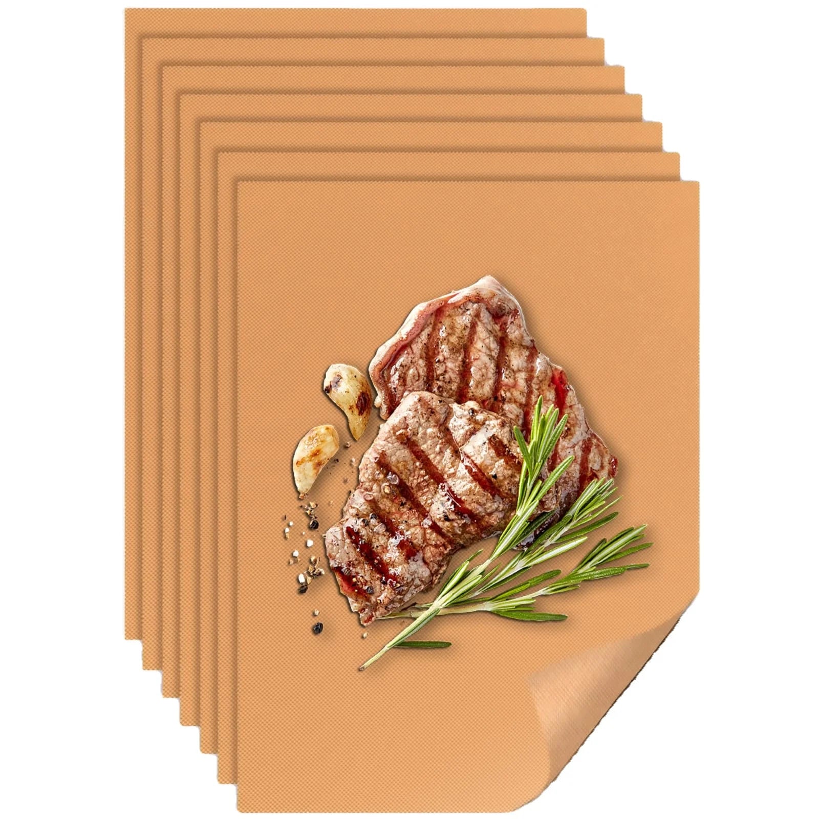 PTFE Teflo n Sheet Non-Stick Oven Liners Barbecue Grill Mat Baking Sheet Reusable Craft Mat for Baking