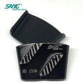 SANG Wholesale X Series EZ Change Abrasive Tools Double S Diamond Concrete Grinding Shoes with Floor Grinder Machine