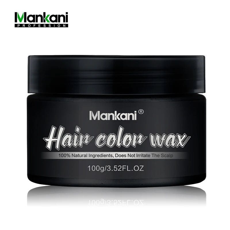 OEM Private Label Braids Gel Temporary Dye Hair Wax Color Cream Styling Modeling Hair Dye Pomade