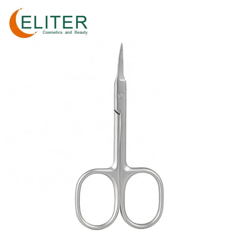 Eliter Hot Sell in Stock Classic Curved Blade Stainless Steel Nail Art Cuticle Other Skin Care Tool Scissor Fot Cuticle