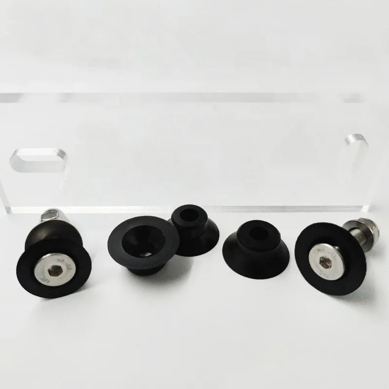 Glass Accessories Conical Countersunk M8 Black Nylon Washer Rubber Gasket Washer for Panoramic Padel Tennis Court