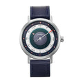 Sinobi Luxury Leather Alloy Fashion Men's Waterproof Quartz Watch OEM Wholesale S9809G