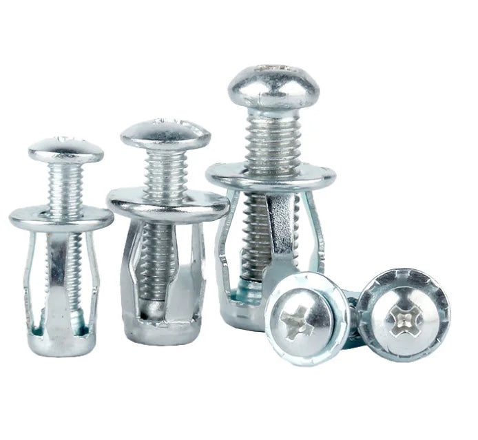M6 M8 Jack Nuts Rivet Nut Car Metal Screw Petal Nuts With Screw for Hollow Wall Iron Skin