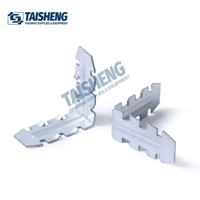 Iron Alloy Frame Angle Bracket 14*30*30mm Snap Hook Plain Finish Corner Connector Hardware