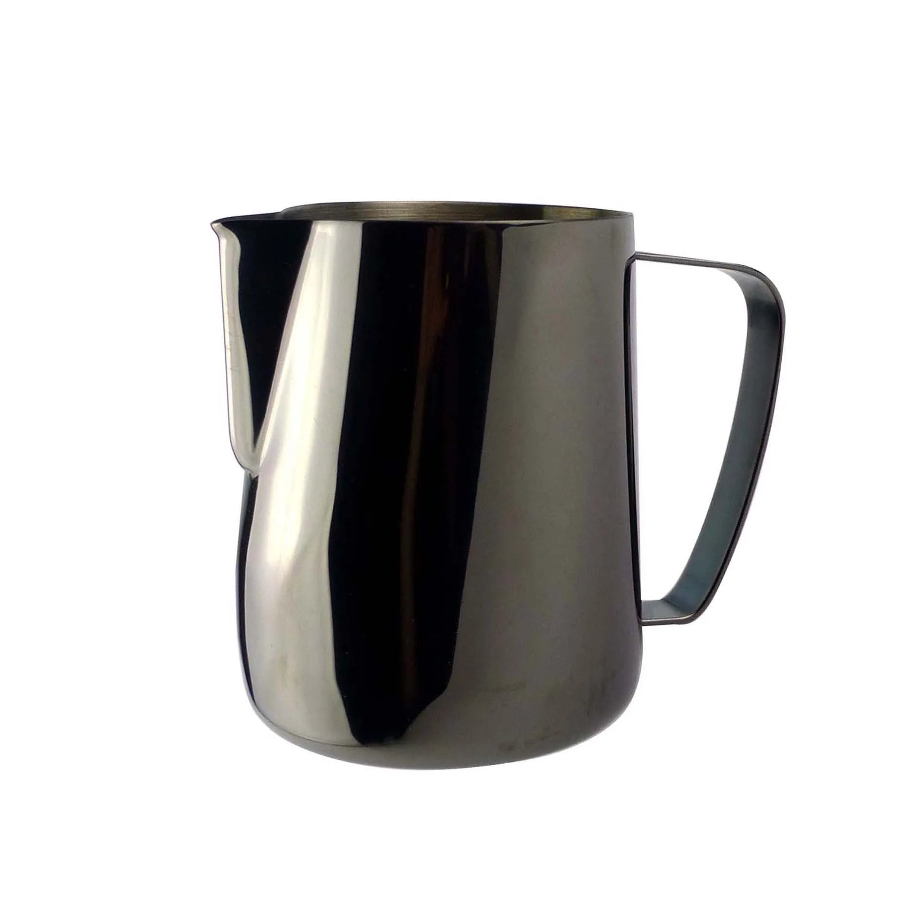 Mirror Polished Stainless Steel Frothing New Design Coffee Pitcher Milk Jug