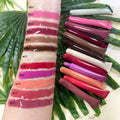 Private Label Peptide Lip Gloss Lip Tint Balm Custom Logo Wholesale Vegan Waterproof Plumping Lip Plumper Vendor Lipgloss