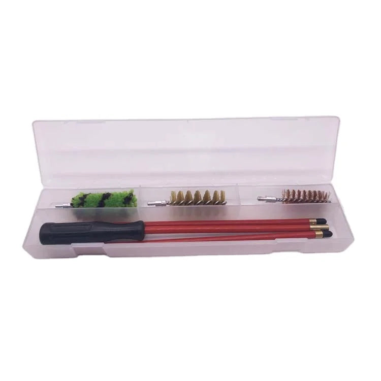 Simei No.1021D PVC Coated 20 Gauge Steel Rod Industrial DIY ODM Gun Cleaner Bore Brush 8-32 Thread 3-Year Warranty