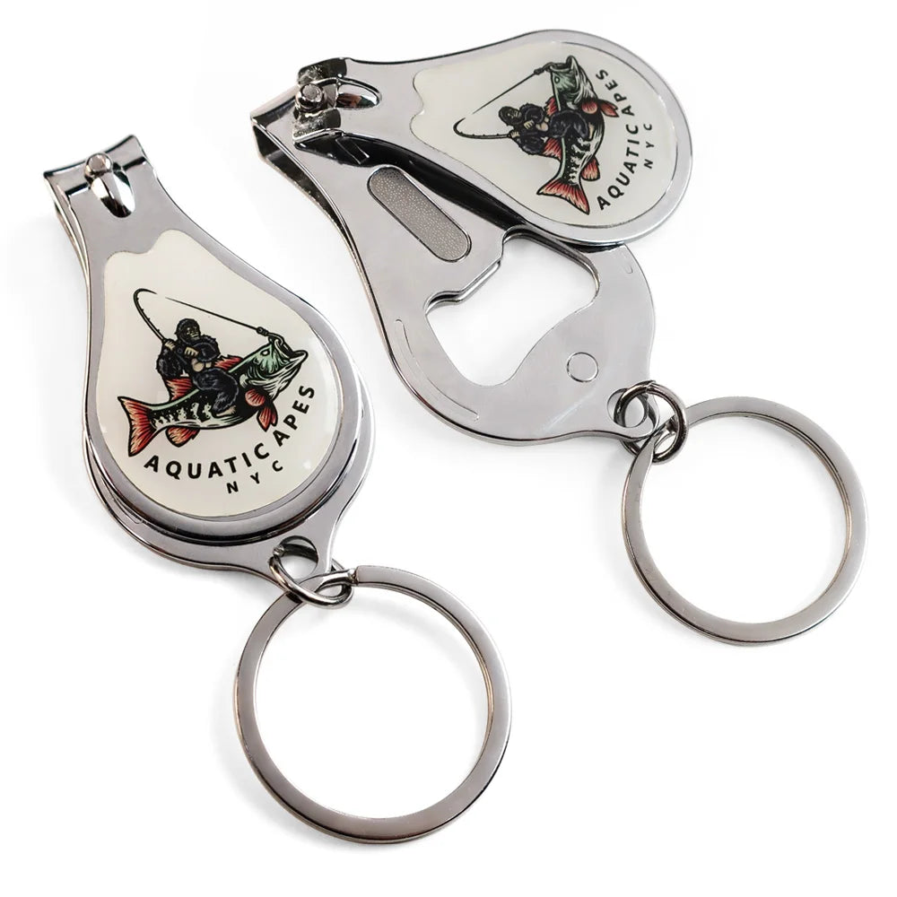 Promotional Metal Gift Custom logo Stainless Steel Bottle Opener Multi-tool Metal Keychain