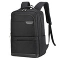 In Stock Business School Waterproof Polyester Backpack USB Double Shoulder Laptop Bag College Travel Outdoor Zipper Closure