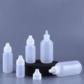 In Stock PE Plastic Squeeze Foundation and Hair Spray Bottles 10ml 30ml 35ml 60ml 90ml Sizes with Easy Open End Seal