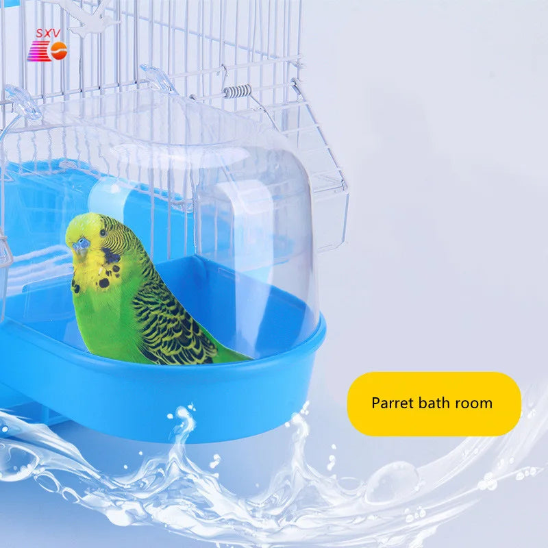 Custom Manufacturer Wholesale Parrot Wash Tub Parrot Supplies Bird Bath Bird Cage Basin for Animal