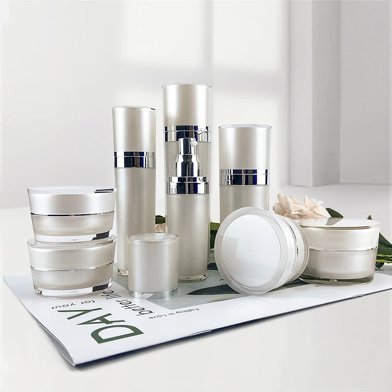 Ready to Ship 5ml 10ml 15ml 20ml 30ml 50ml Cream Container Plastic Cosmetic Packaging Lotion Jar