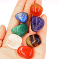 Tailai Crystal Divination Set Healing Stone Crystal Seven Stones for Meditation Chakra Healing Crystals and Stones Gift Set