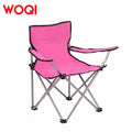WOQI Customizable Printed Iron Oxford Fabric Lightweight Portable Outdoor Park Fishing Folding Camping Chair