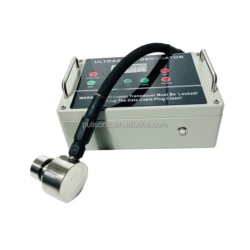 Ultrasonic Vibrating Screen Generator Transducer for Small Pedestal Electromagnetic Vibrating Feeder