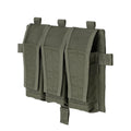 IDOGEAR Triple Mag Pouch Detachable 500D Nylon Ranger Green Tactical Front Flap Magazine Pouch for for  5.56mmMags