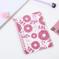 Lovely Hard Cover Design Spiral Binding Notebook