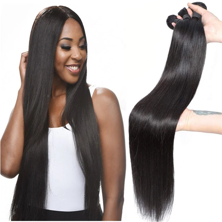 Factory Direct Cuticle Aligned Virgin Brazilian Human Hair Weaves Bundles Wholesale Virgin Hair Vendors
