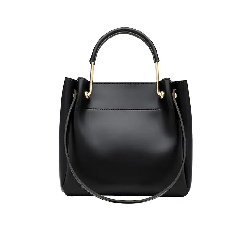 Custom Vegan Leather Shoulder Bags Ladies Bucket Bag Fashion Designer Shoulder Messenger Bag
