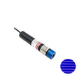 New Compact Adjustable Focusing D18mm 450nm <150mW Blue 5 Lines DOE Lens Laser Module Bracket+Power Supply Industrial Grade