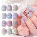 RS Nail Polish Custom Design DIY Cat Gel Nail Varnish Japonic Style Cat Eye Gel