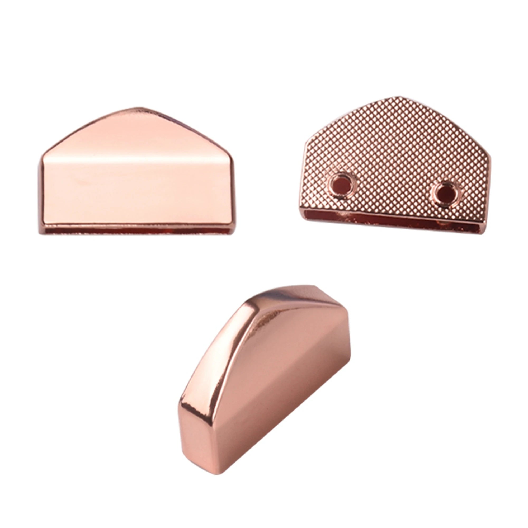 DIY Sewing Craft Handbag Hardware Easy-to-Install Metal Zipper End Clips Zipper Sliders