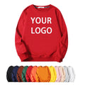 Wholesale Women's Cotton Heavyweight Crewneck Sweatshirt Custom Casual Streetwear Running Workout Pullover Tops Sport Sweatshirt