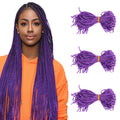 Long Thin Zizi Box Braids Micro Knot Zizi Braids Curly Box Crochet Hair Extensions Zizi Braiding Hair 28 Inch