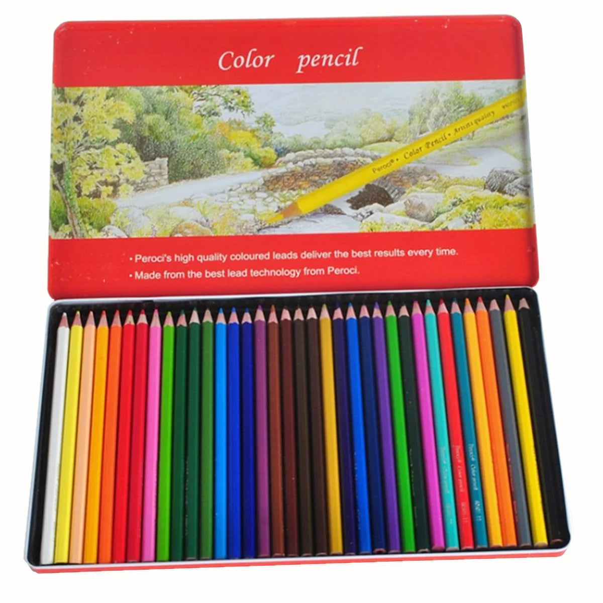 Color Oily Hexagonal Pencil Professional Art Painting Color Lead