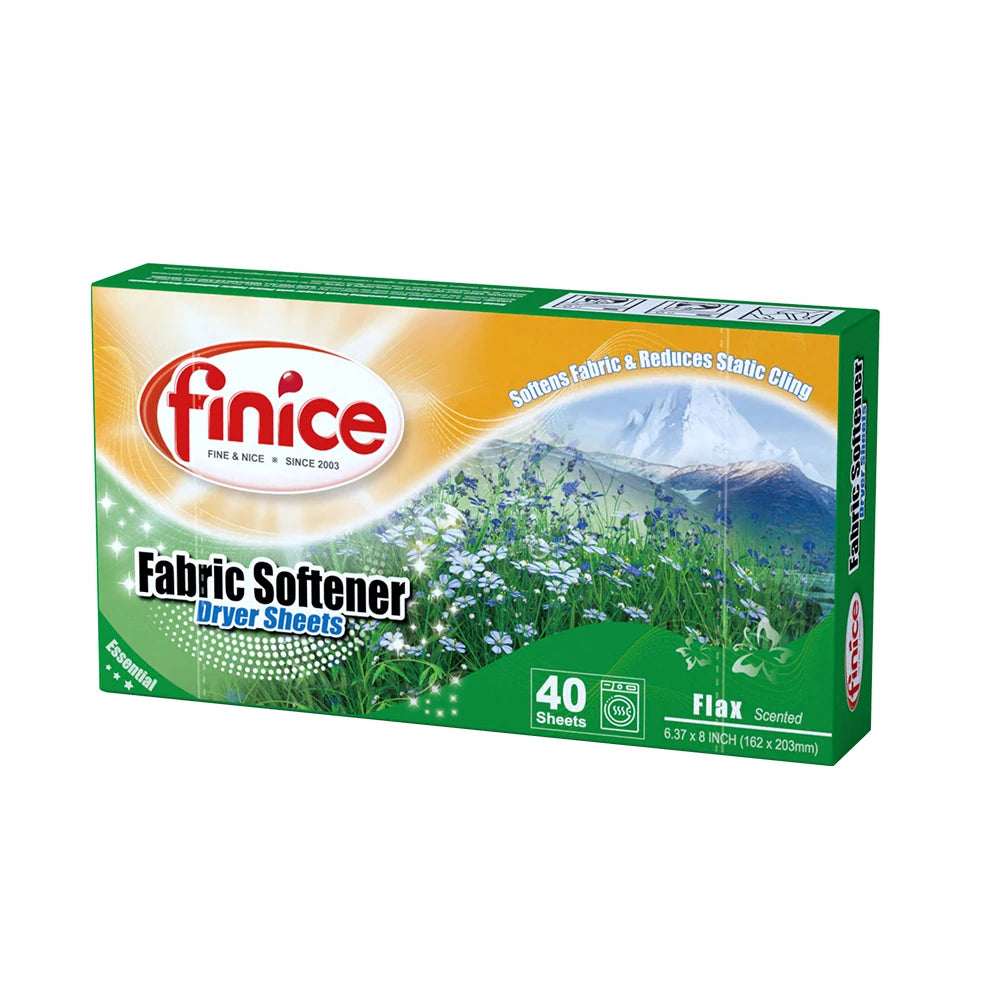 Finice Solid Fabric Softener Sheets Disposable Wholesale Bulk Home & Hotel Use