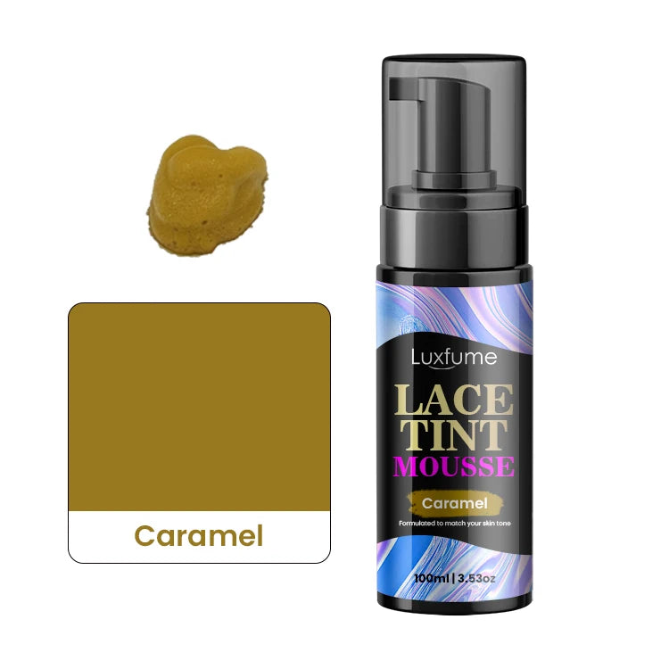 3.38oz Luxfume Perfect Match Skin Tone New Formula Caramel Lace Tint Mousse