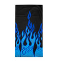 Summer High Stretch Unisex Adult Square Polyester Bike Tube Neckband Multi Functional Seamless Fire Flame Cycling Bandana