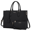 LOVEVOOK Luxury Oversize Large Capacity Tote Bag Briefcase Bag for Office Lady Laptop Shoulder Bags PU Leather Purse for Women