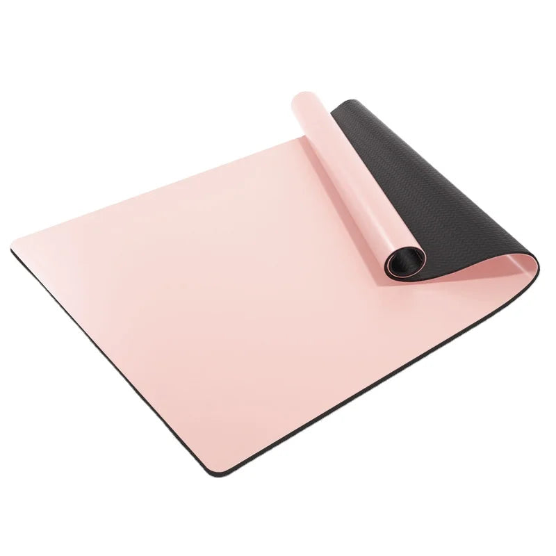 Premium Custom Printed Yoga Mat Eco-Friendly Non-Slip PU Rubber for Home Gym Workout and Studio Training