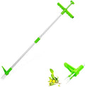 New  Stand-Up Weeder Root Killer Garden With 3 Stainless Steel Claws39" Long Reinforced Aluminum Alloy Pole Manual Hand Tool