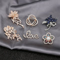 High Quality European High Grade Brooches Secure the Pin to Prevent Exposure Designer Brand Trendy Jewelry Pearl Cute Brooches