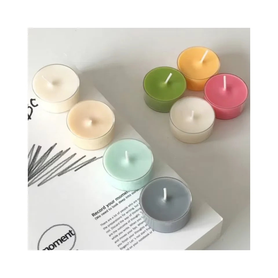 2026 H33 Handmade Paraffin Wax Tealight Candle Scented Tea Light Candles in Bulk  Smokeless Tealight Candles for Decoration