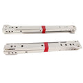 18 Inch Kitchen Drawer European Style Slide White Epoxy Coating