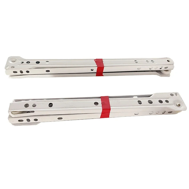 18 Inch Kitchen Drawer European Style Slide White Epoxy Coating