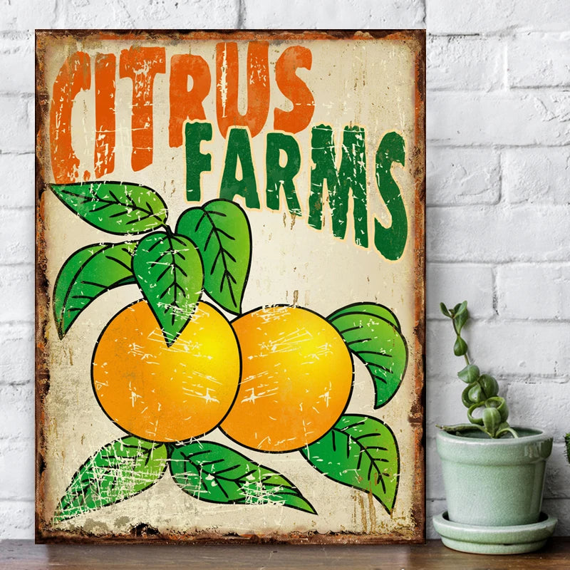 Hot Sale Retro Signs Metal Art Nostalgic Tin Signs Vintage Signs for Sale Wholesale Vintage Decor Tin Printing Metal Plates
