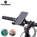 ROCKBROS Bicycle Bike Phone Holder Aluminum Alloy 360 Rotatable Anti-slip Motorcycle Bike Mobile Holder Universal for 58-87mm