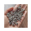 Antique Silver Connector Bail Tube Beads Spacer Bead Hanger for Jewelry Making European Charm Bracelet Pendant