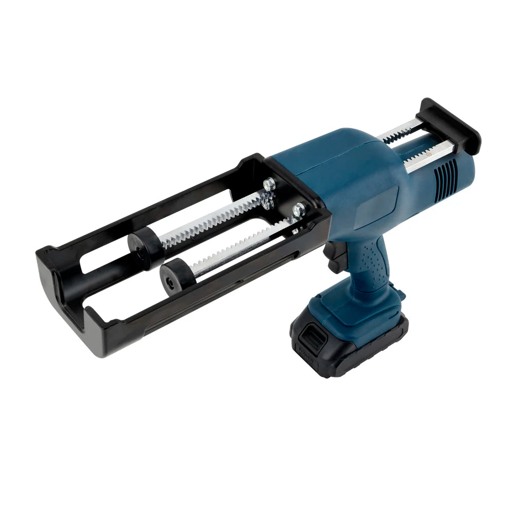 400ml1:1 Electric Dual Compent Caulk Gun Double Barrel Battery Silicone Gun Cordless Injection Gun