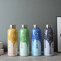 New Design Water Bottle Metal Tumblers Stainless Steel Cups Thermos Stainless Steel Vacuum Insulated Water Bottle