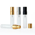 5ml 10ml Glass Test Tubes Bottles with Aluminum Screw Caps Perfume Spray Bottles